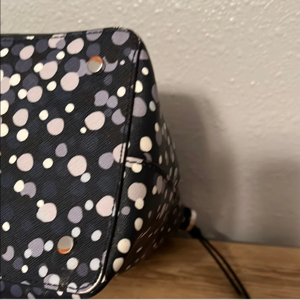 Kate Spade Maize Soiree  Dot Satchel/ Crossbody/ - Picture 5 of 8